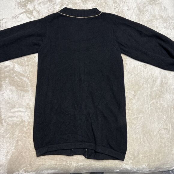 VINTAGE BALLANTYNE OF PEEBLES 100% PURE CASHMERE CARDIGAN PARIS SCOTLAND SWEATER - Picture 6 of 10